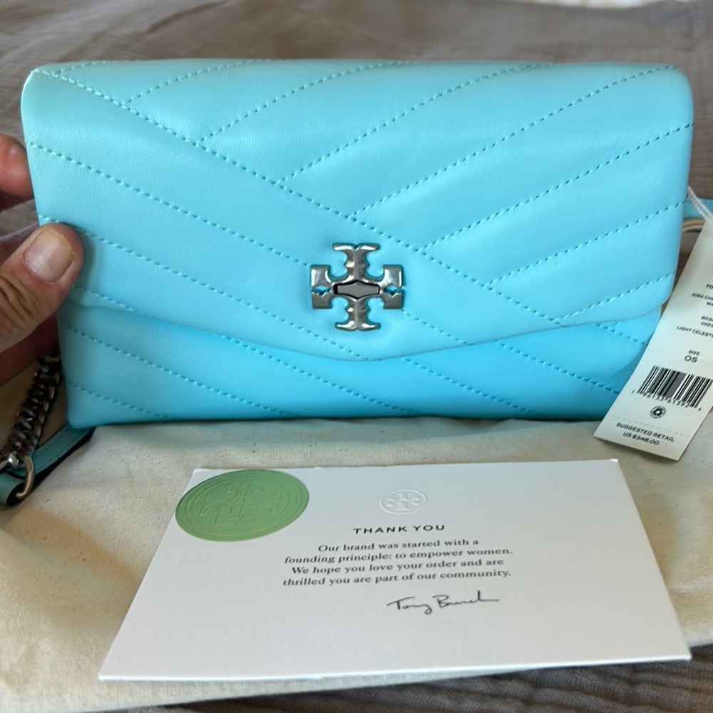 Tory Burch Kira Chevron chain bag